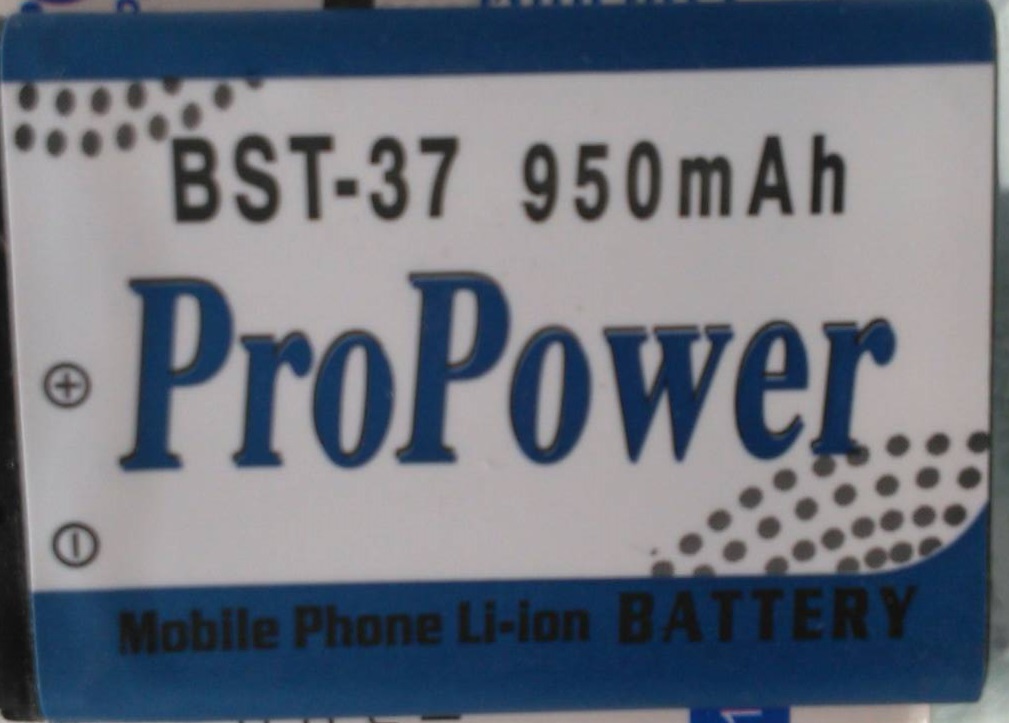 BATERAI PRO DOBEL POWER SONY ERICSSON BST - 37 950 MAH